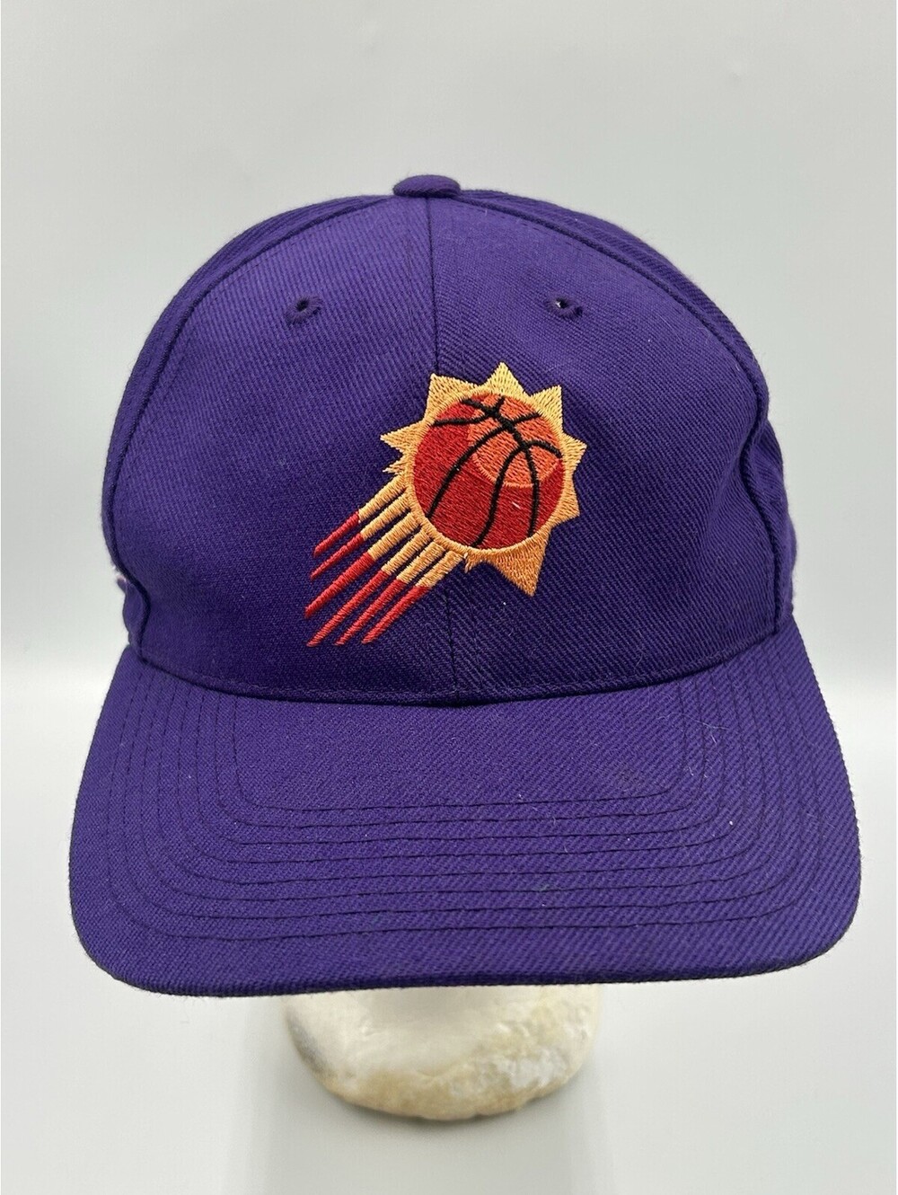 Vintage 90s Sports Specialties Phoenix Suns Fitted Hat Cap Basketball NBA 7 1/8